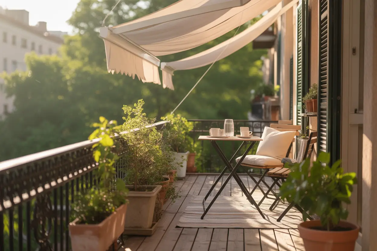 15 Apartment Balcony Shade Ideas for Small Spaces