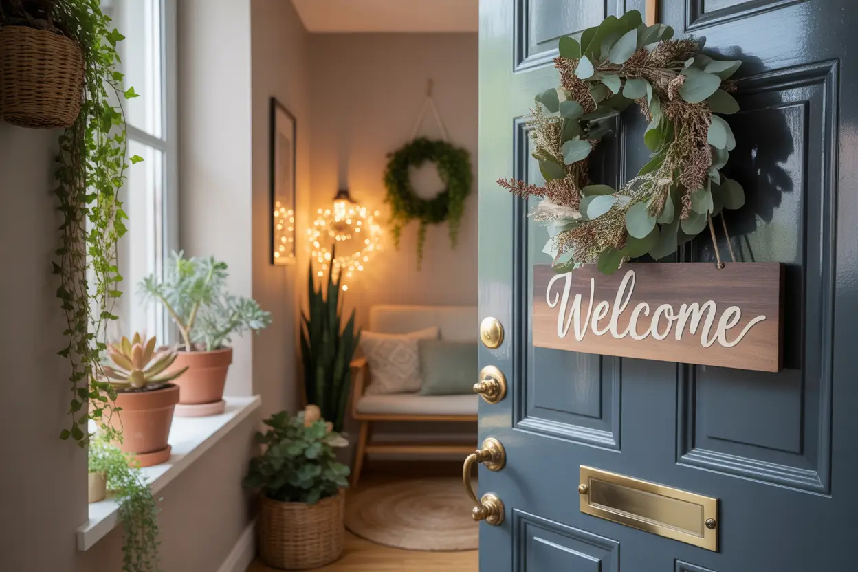 Apartment Door Decor Ideas That Make Guests Smile