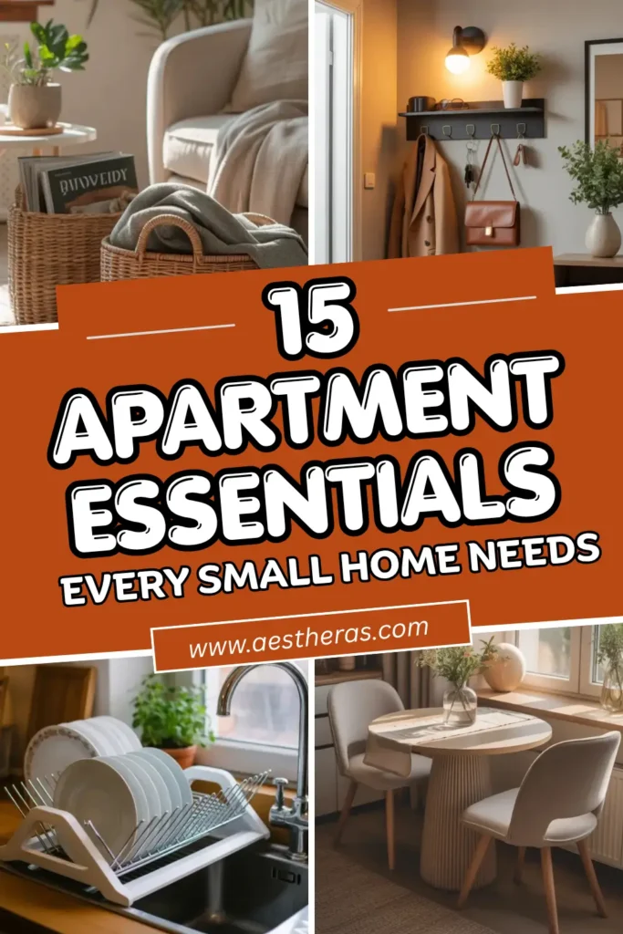 Apartment Essentials Every Small Home Needs