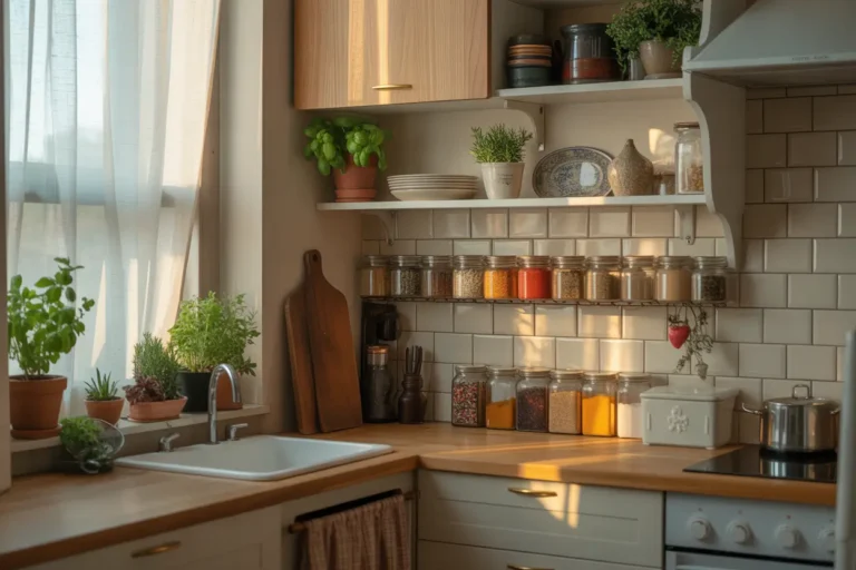 Apartment Kitchen Ideas That Save Space and Look Cute