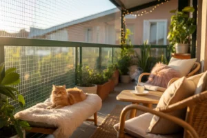 Best Cat Proof Apartment Balcony Ideas for Pet Owners