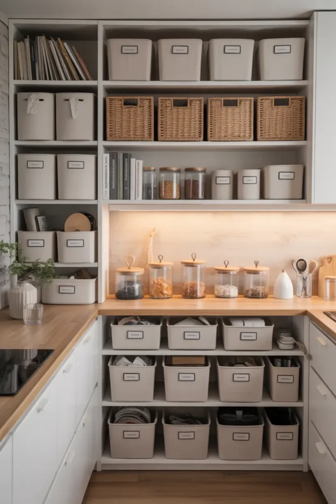 Matching Storage That Creates Visual Order