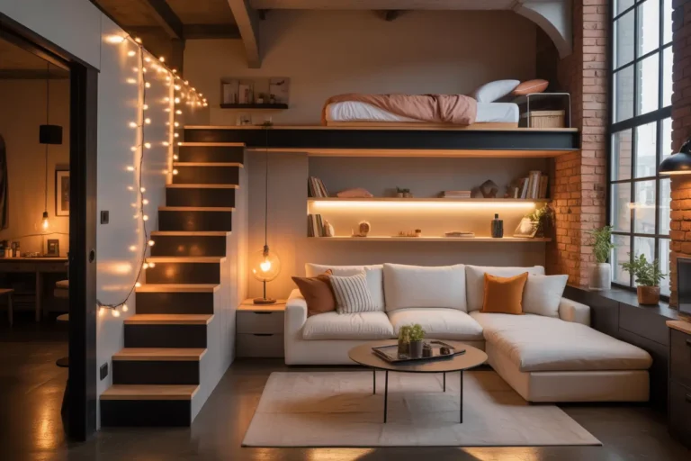 Small Loft Apartments With Creative Space Saving Ideas