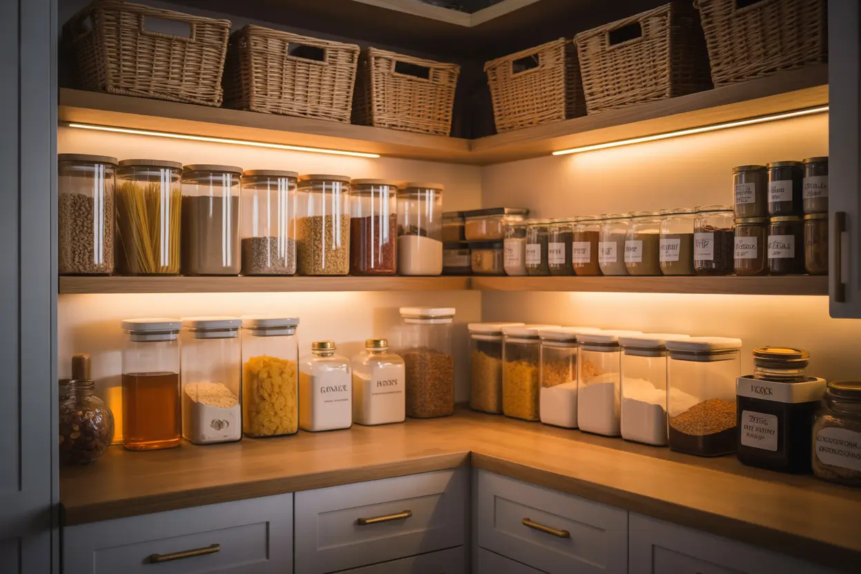 Small Pantry Ideas That Turn Chaos Into Organization