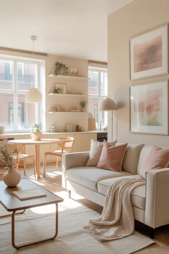 Soft Light Colors That Instantly Open the Room