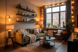 Space Saving Small Apartment Living Room Decor Ideas