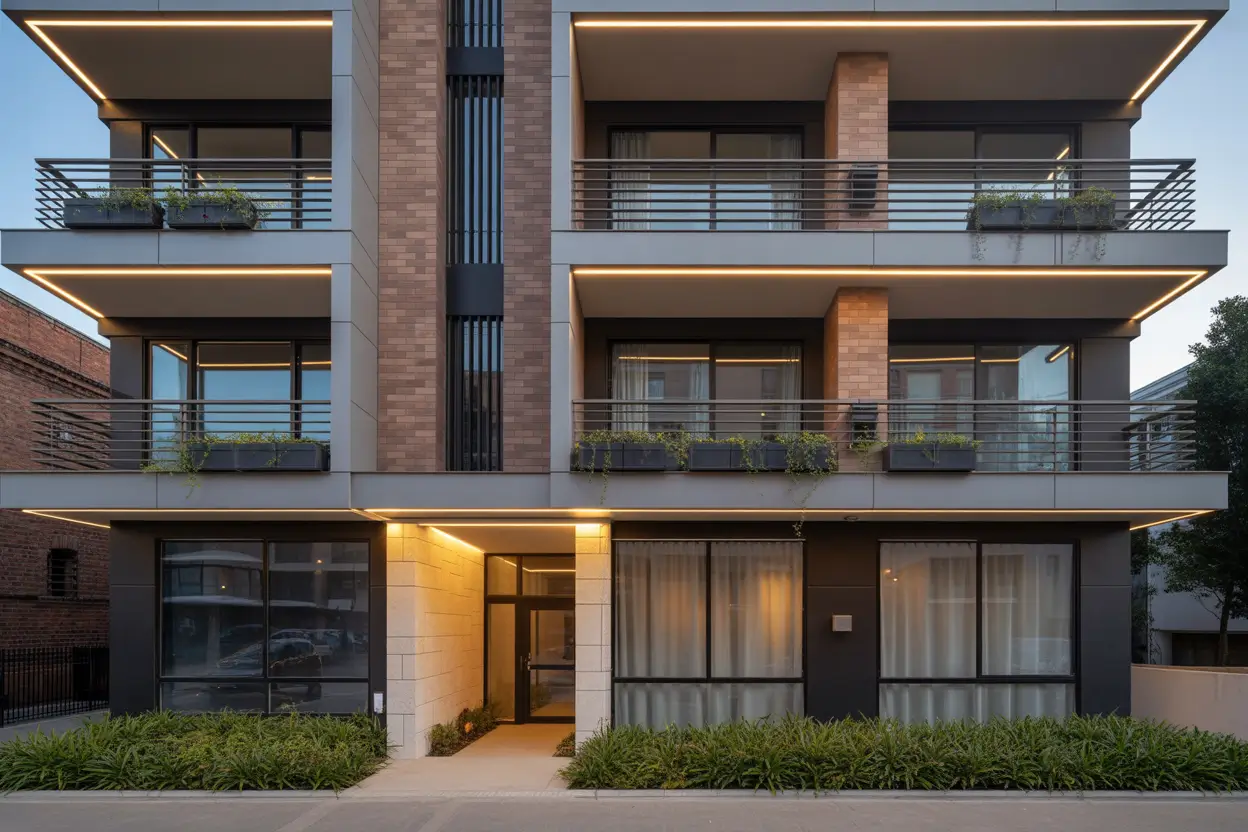 Stylish Apartment Elevation Ideas for Urban Homes