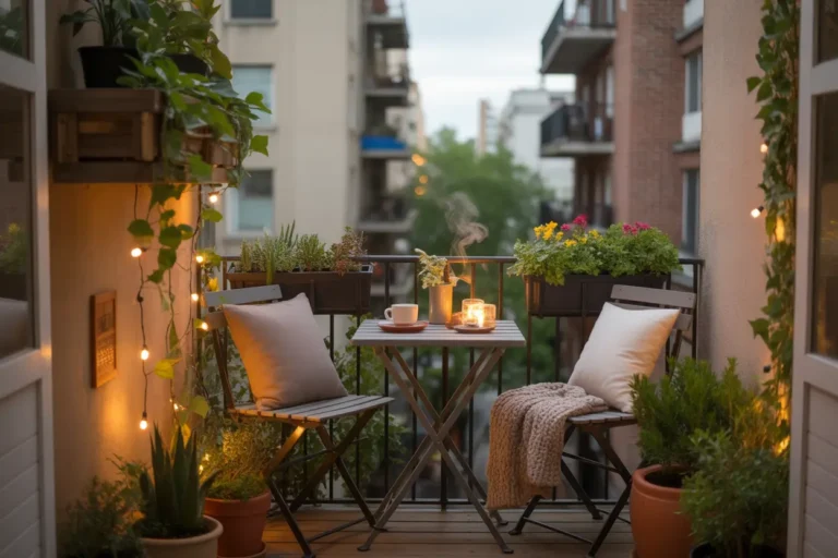Tiny Balcony Patio Ideas for Small Apartment Living