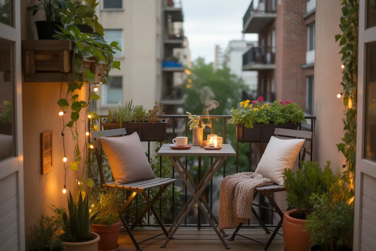 Tiny Balcony Patio Ideas for Small Apartment Living