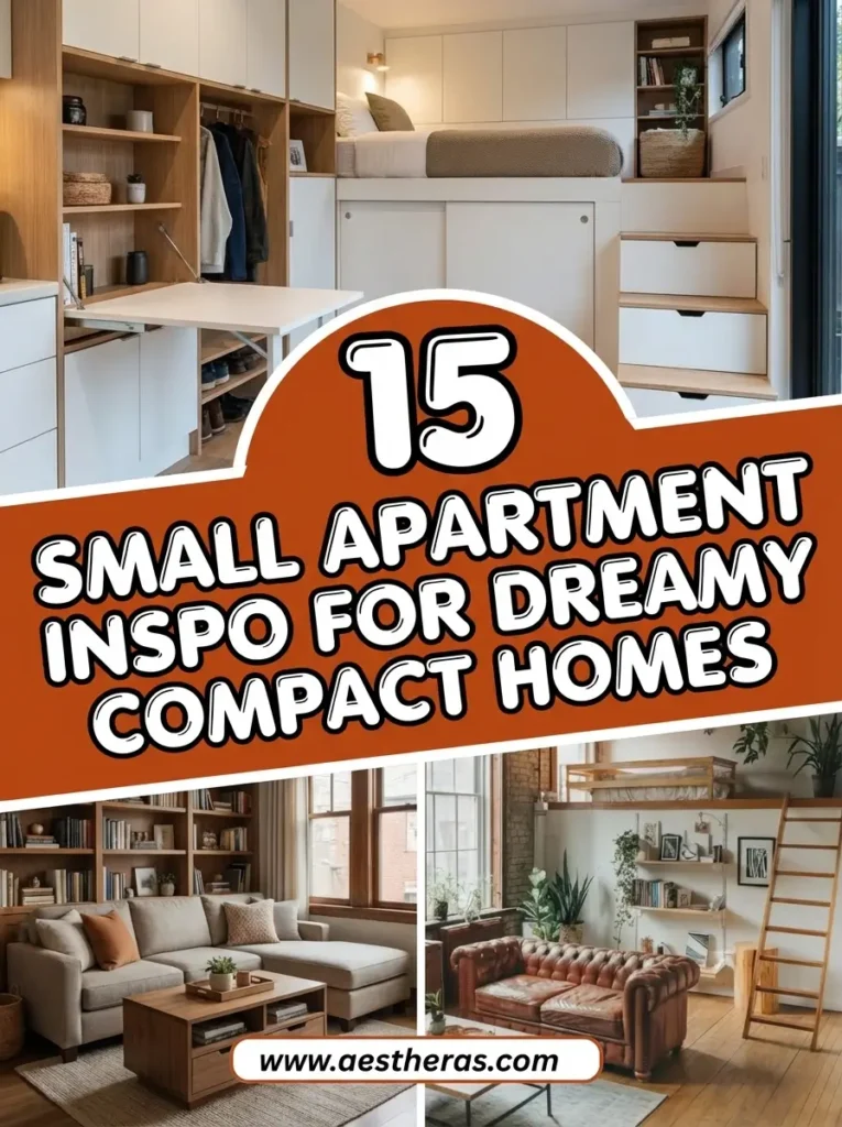 15 Small Apartment Inspo for Dreamy Compact Homes