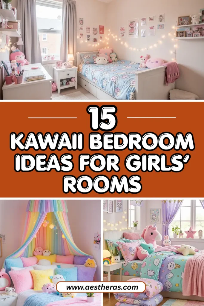 Adorable Kawaii Bedroom Ideas for Girls’ Rooms
