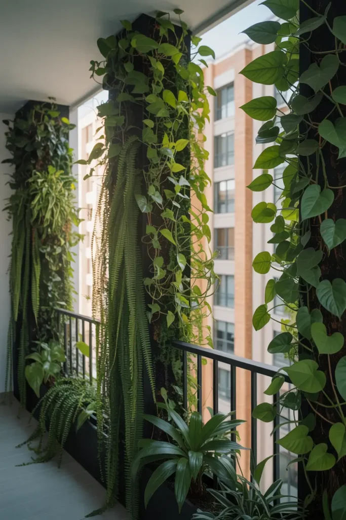 Balcony Privacy Plant Wall