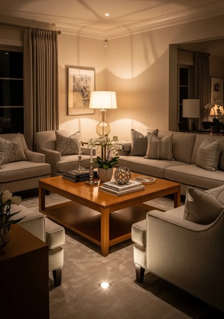 Choose Warm Ambient Lighting