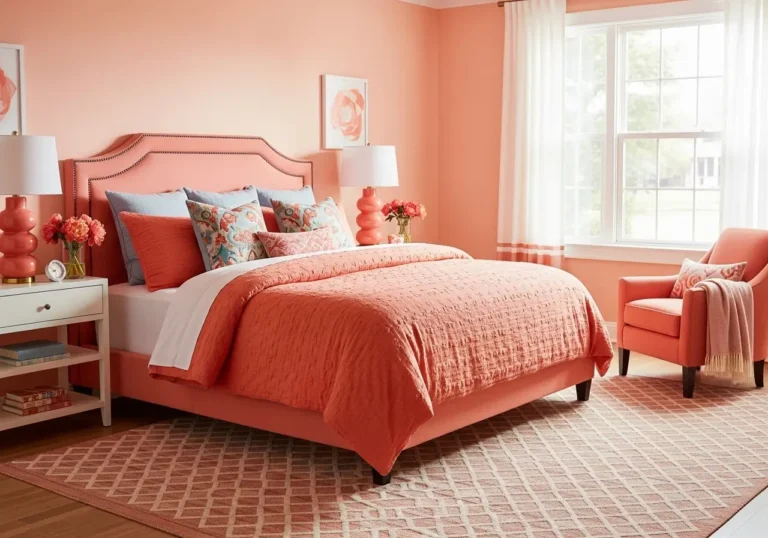 Coral Bedroom Ideas Everyone Is Loving Right Now