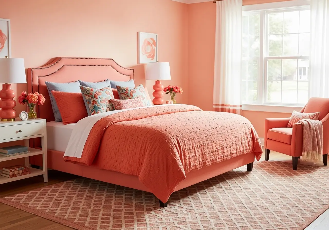 Coral Bedroom Ideas Everyone Is Loving Right Now