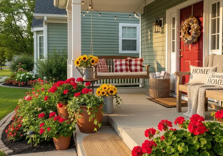 Country Porch Decor Ideas to Boost Curb Appeal Fast