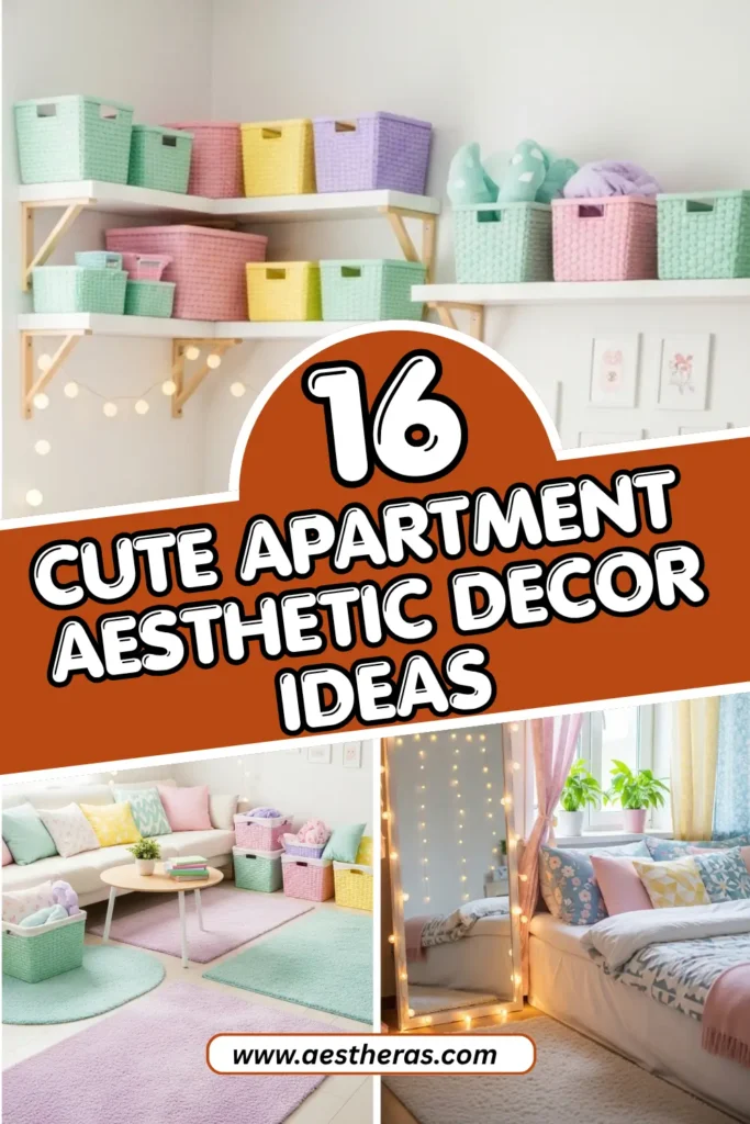 Cute Apartment Aesthetic Decor Ideas to Brighten Rooms