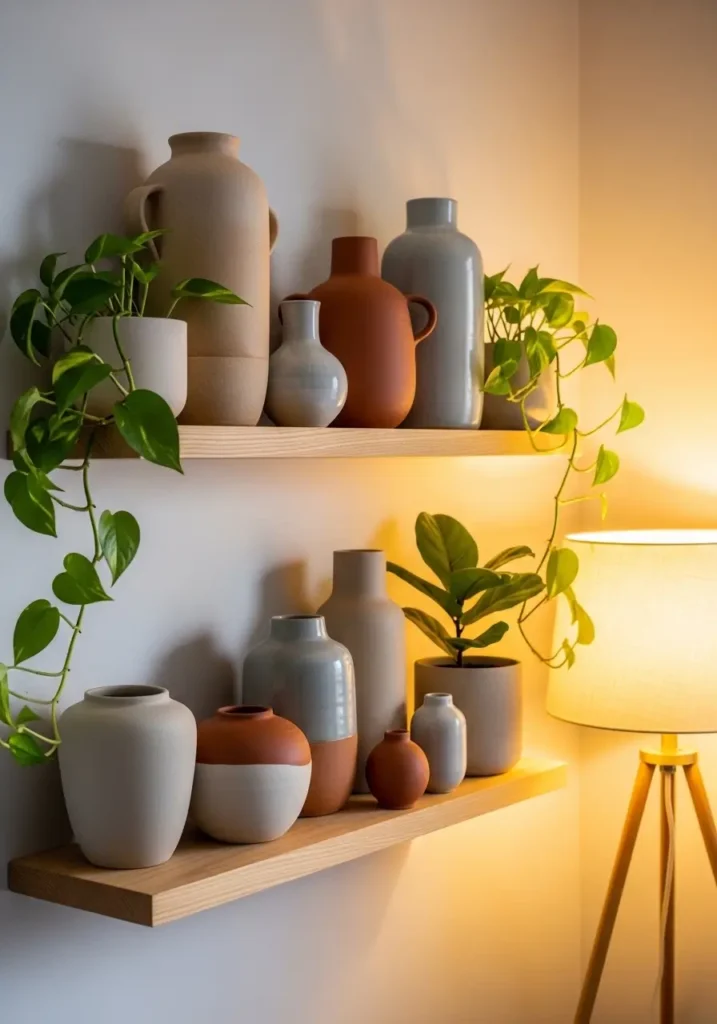 Earthy Clay and Ceramic Decor