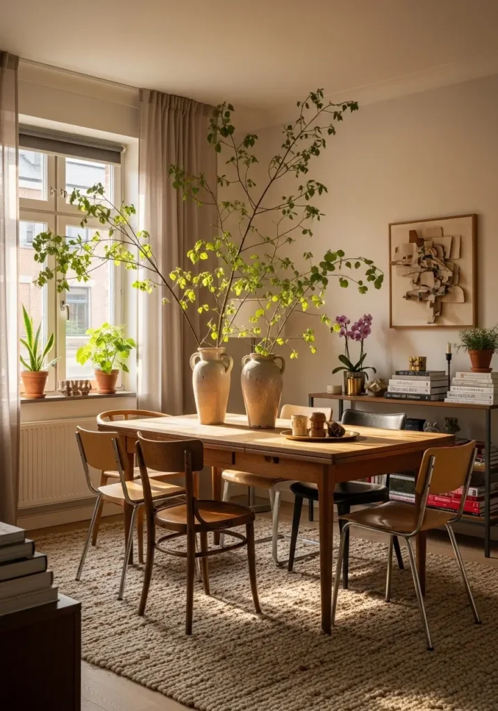 Greenery and Branches for Fresh Living Energy
