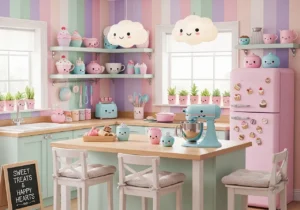 Kawaii Kitchen Decor for a Sweet Pastel Makeover