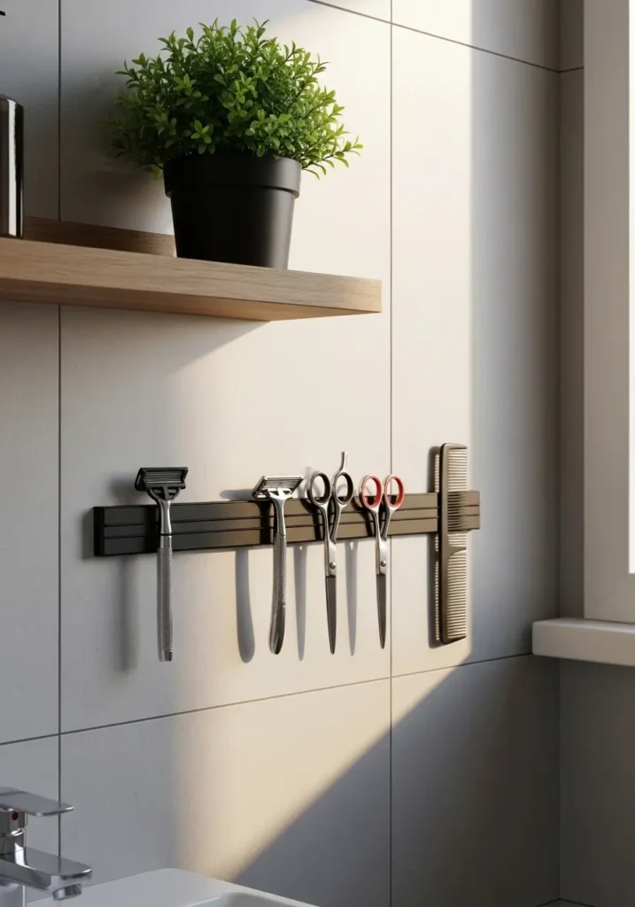 Magnetic Strips for Small Metal Tools