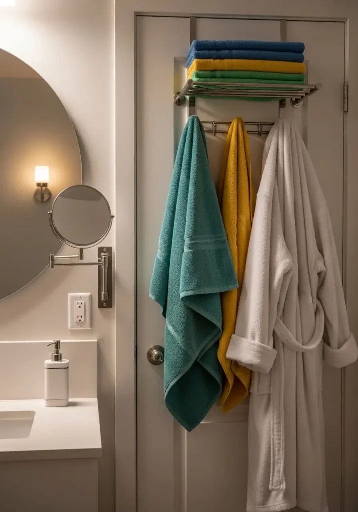 Over-the-Door Hooks for Towels and Robes