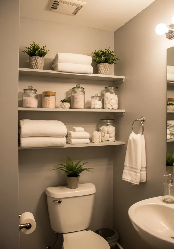 Over-the-Toilet Shelving Units
