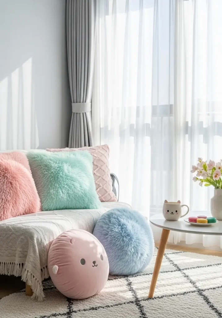 Pastel Throw Pillows
