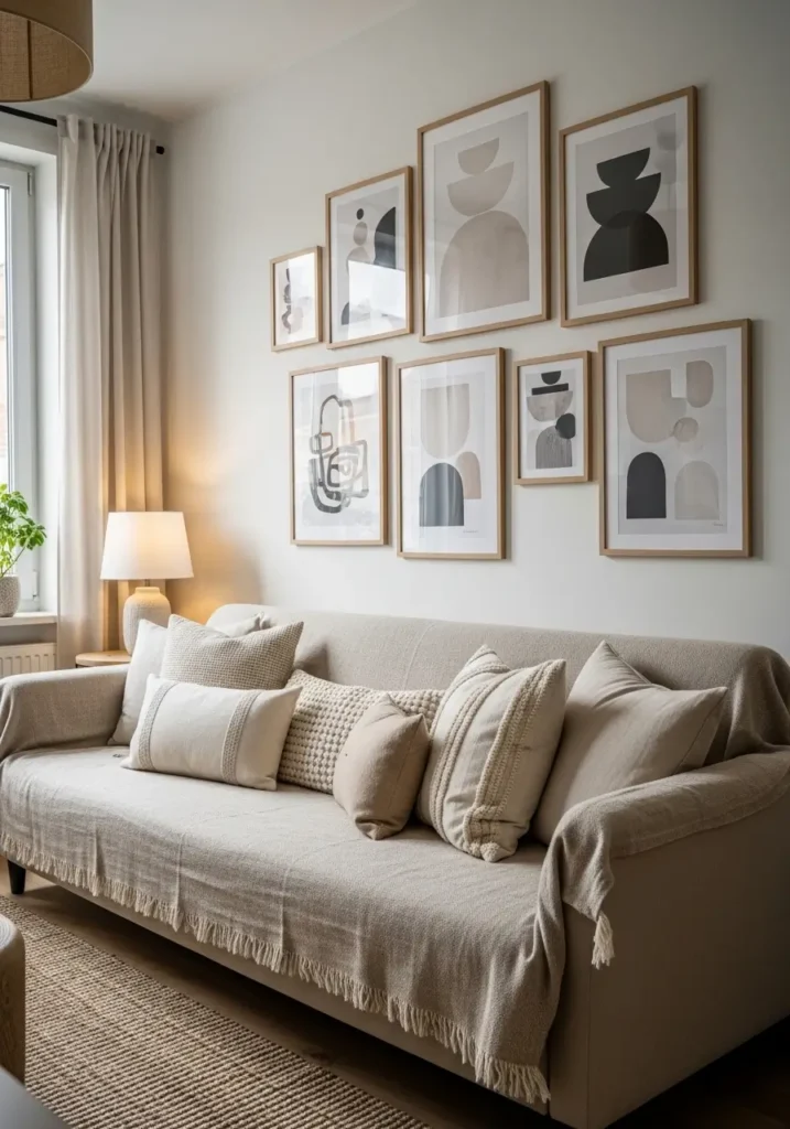 Soft Gallery Wall Corner