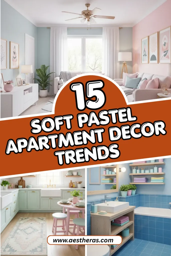 Soft Pastel Apartment Decor Trends for Modern Spaces
