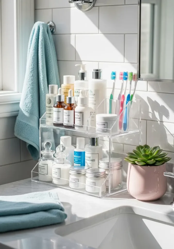 Tiered Countertop Organizers