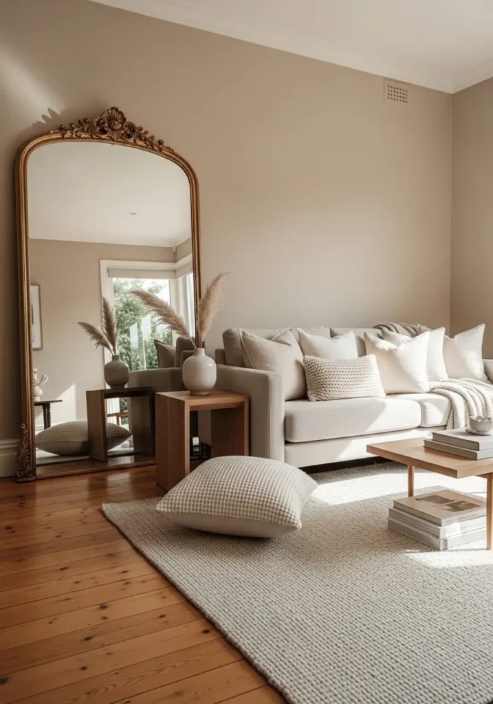 Use Large Mirrors for Light