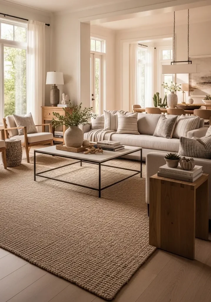 Use Neutral Statement Rugs