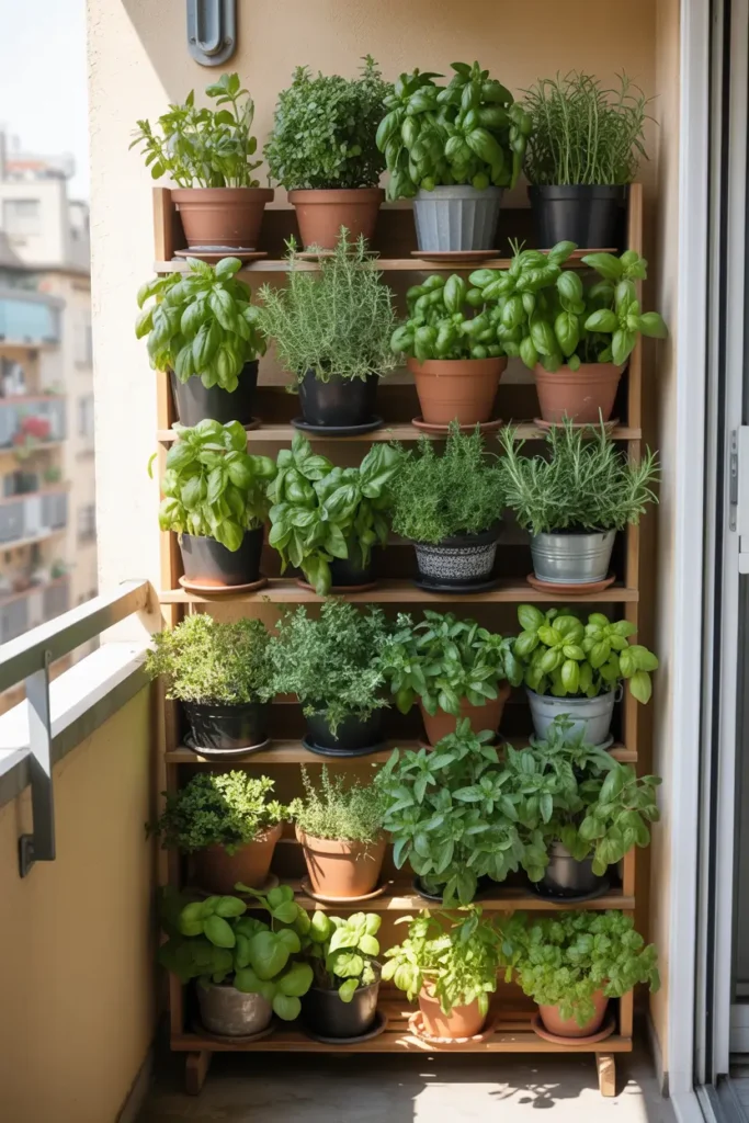 Vertical Herb Garden Rack