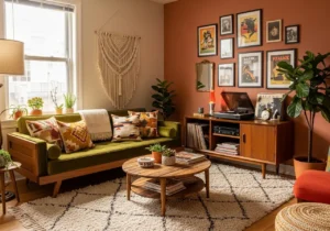 Vintage Vibey Apartment Living Room Decor Ideas At Home