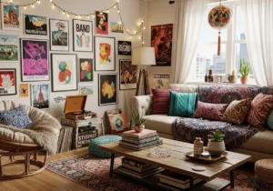 Aesthetic College Living Room Ideas for Student Apartments