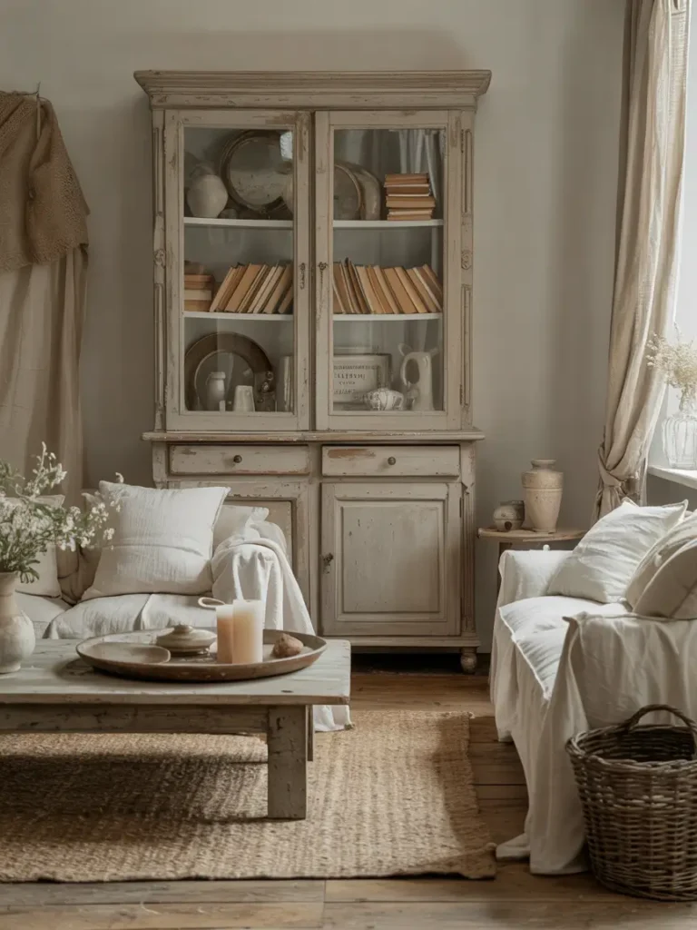 Antique Cabinet Styling
