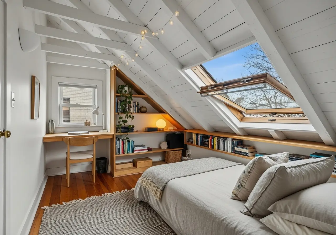 Attic Bedroom Ideas for Small Apartments