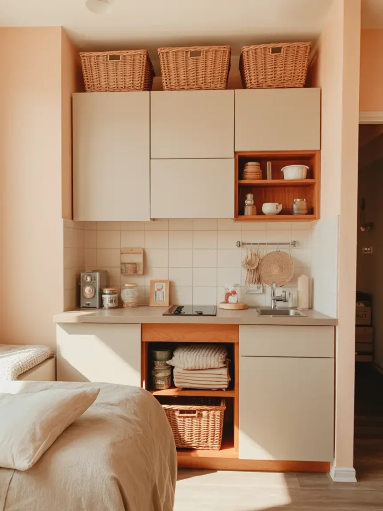 Basket Top Storage