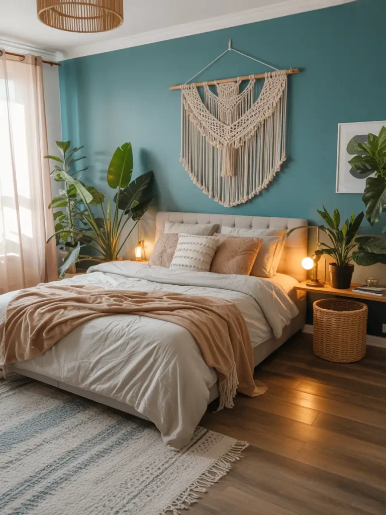 Boho Teal Texture Mix