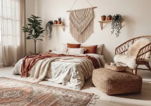 Calm Boho Bedroom Ideas for a Dreamy Earthy Retreat Now