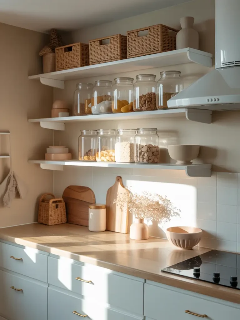 Clear Pantry Jars