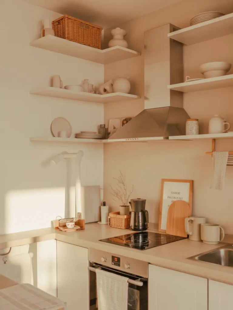 Corner Shelf Styling