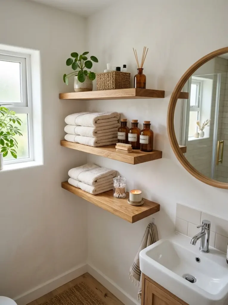 Floating Shelf Styling
