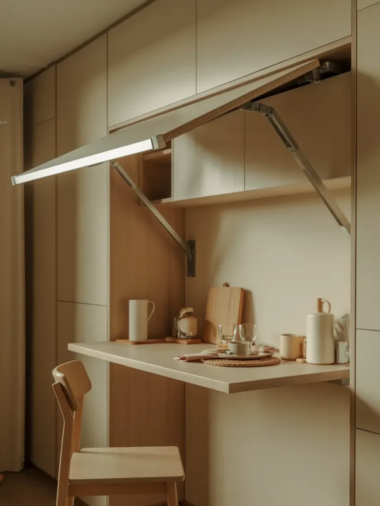 Fold Down Table