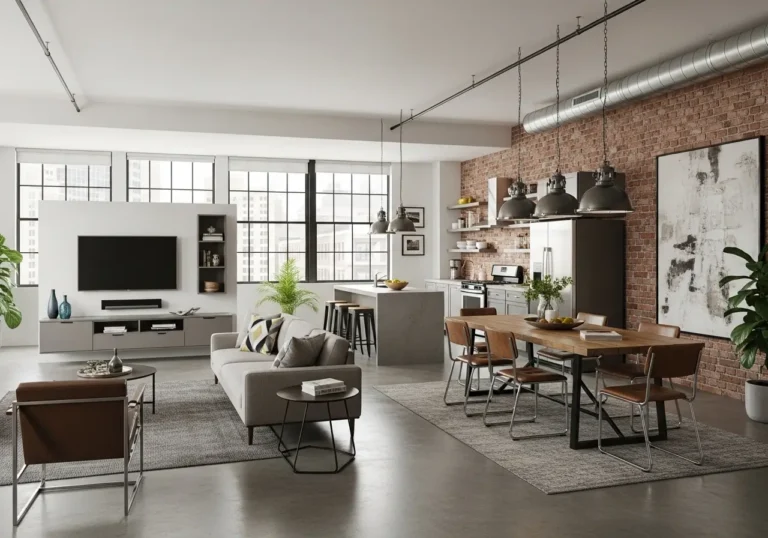 Loft Apartment Furniture Layout Inspiration for New Homes