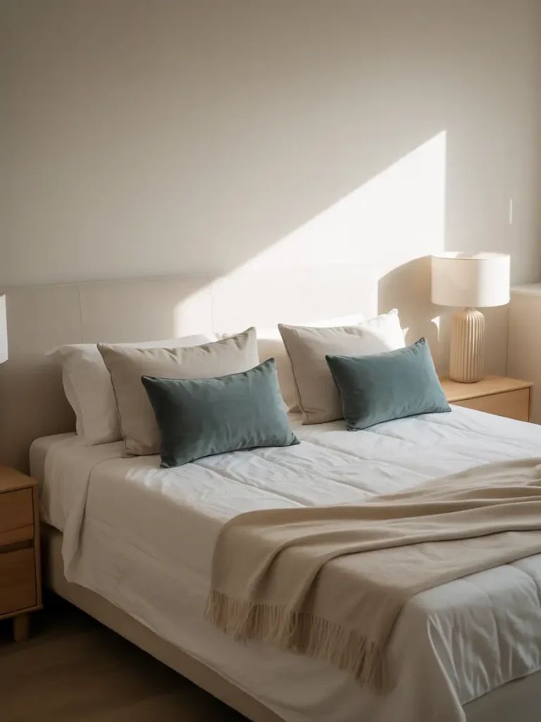 Minimalist Teal Touches