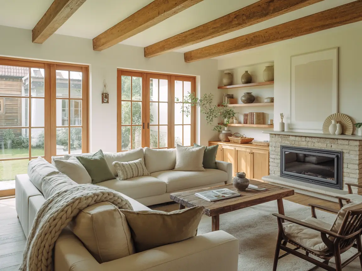 Modern Cottage Living Room Ideas With Soft Cozy Charm