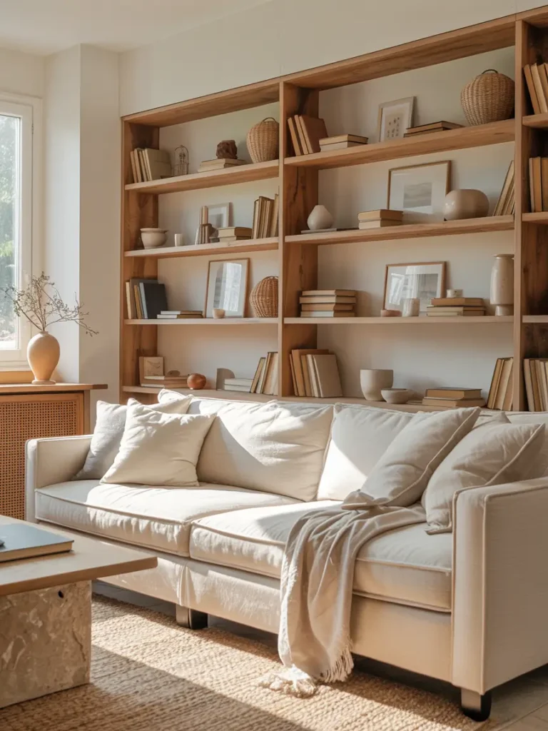 Natural Open Shelving