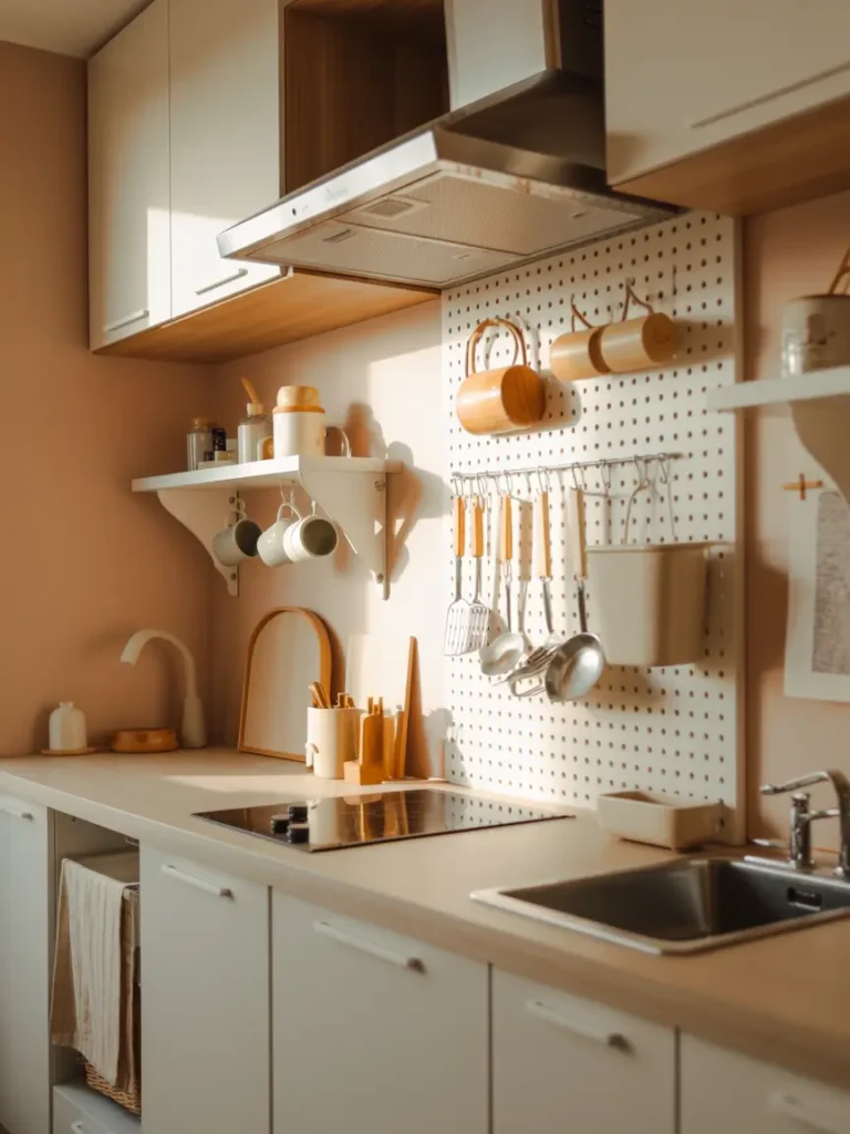 Pegboard Wall Setup
